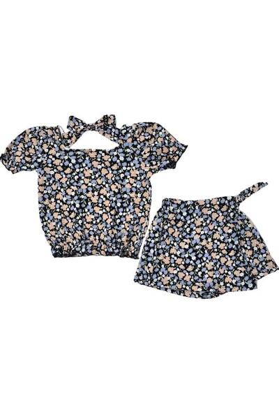 SeaBubbles Комплект къси панталони с флорални мотиви за момичета