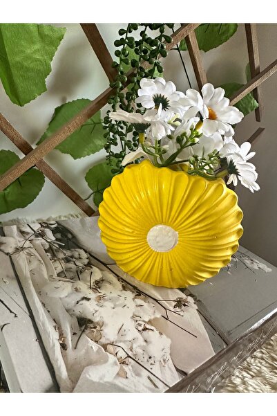 evdeki atölyem LCW Home model Papatya saksı /dekoratif saksı