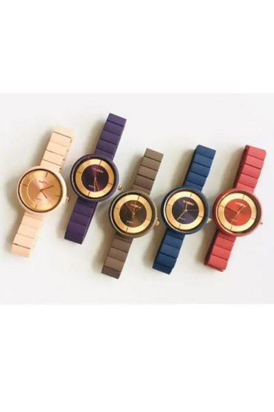Aku Casual Chain Watch Girls And Women - Red