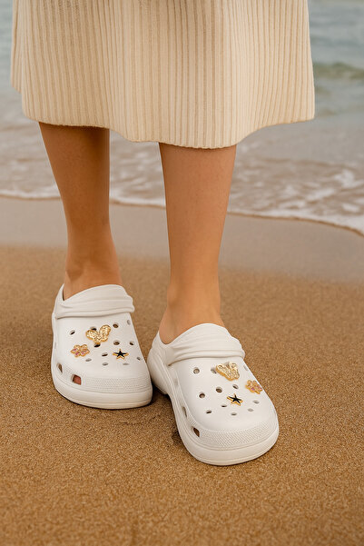 Sonimix Ortopedik Yüksek Ölçekli Eva Hastane Aşçı Hemşire Doktor Terliği