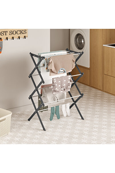 Genel Markalar Le Modüler Taşınabilir Yer Tasarruflu Pratik ve Dayanıklı Meta...