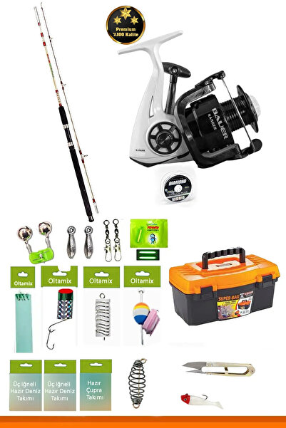 OLTAMİX Profesyonel Tekne Deniz Olta Seti-olta Takımı 6000'lik Makina