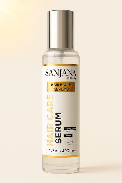 SANJANA saç bakım serumu ,parlatıcı, yumuşatıcı, hacim verici,125 ml