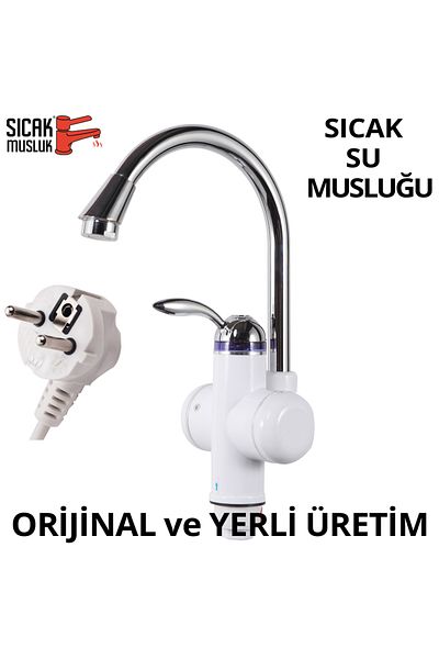 Sıcak Musluk Electric Instant Water Heater Thermal Water Heater Faucet Mounted on the Sink