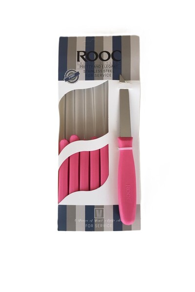 Rooc Favorim Home Lüx Meyve Bıçağı 6 Lı Myv-06