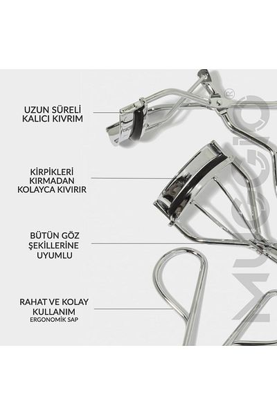 Muggio Natural Lasting Curl Premium Eyelash Curler