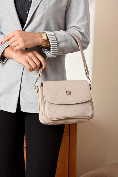 Just Polo Classic Medium Size Sports Shoulder Bag - 2 Straps for Women234059MH