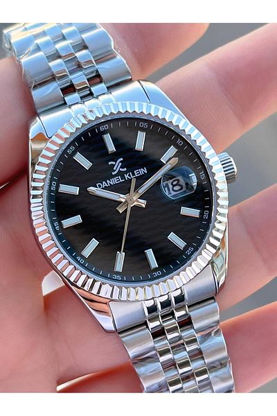 Daniel Klein New Season Steel Cord with Calendar 30 Mt Water Resistant Men's Wrist Watch