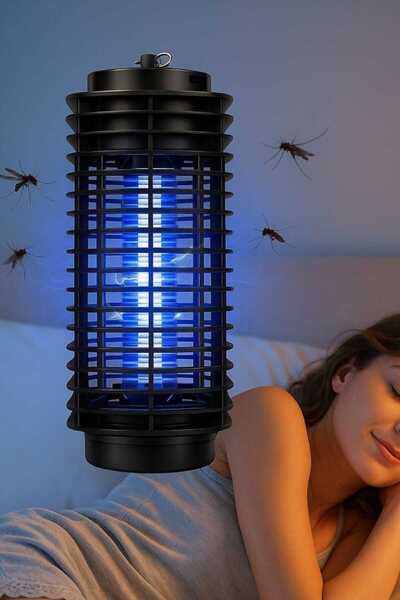 Sweet Ela Elektrikli Sinek Öldürücü Cihaz Cız Lamba Mor Işık Asılabilir EcoModel