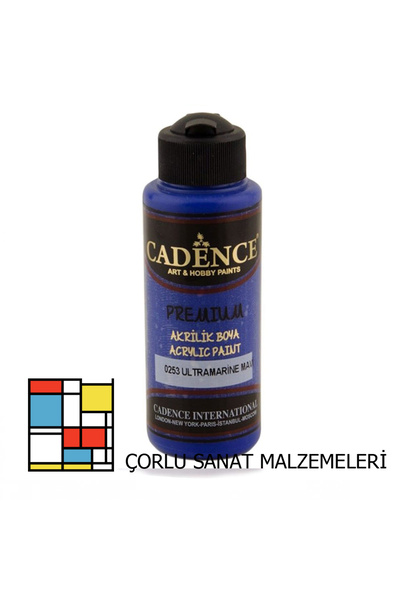 Cadence Premıum Akrilik Boya 0253 Ultramarine 120m