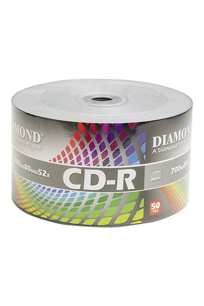 DIAMOND Cd-R 52X 700 Mb 80 Min Blank Cd 50 Pack