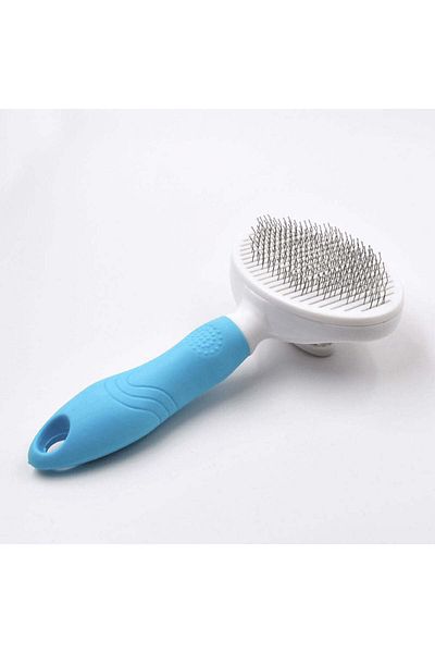 Bogadini Pet Grooming Comb – Self-Cleaning, Stainless Steel, Dogs/Cats