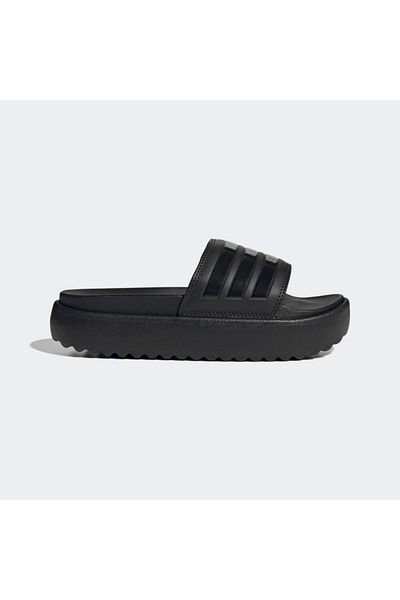 adidas Μαύρες γυναικείες παντόφλες Hq6179-adilette Platform