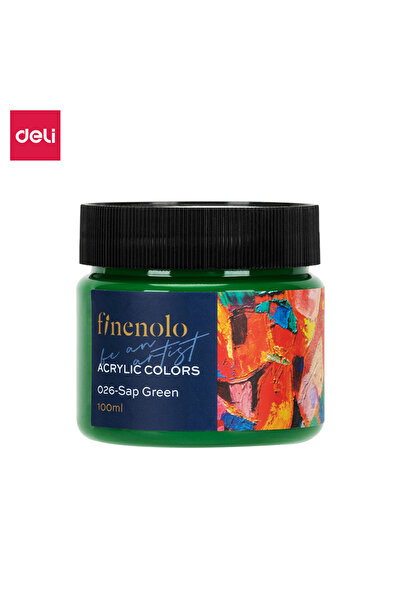 Deli عبوة طلاء أكريليك EC17-SG سعة 100 مل - مثالية للمشاريع الفنية والمدرسية ...