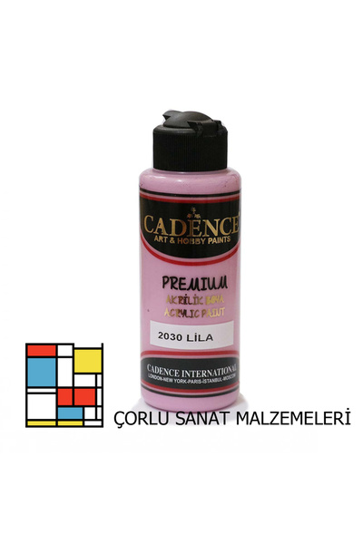 Cadence Premıum Akrilik Boya 2030 Lila 120ml