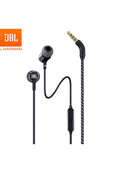 JBL Lıve100 3.5mm Kablolu Kulaklık Içi Stereo Kulaklık Ses Kontrolü Spor Kula...