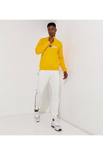 Tommy Hilfiger Essentials Logo Baskılı Sweatshirt