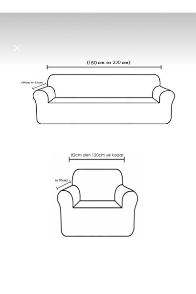 probak Lycra Sofa and Sofa Cover - Pitikare Pattern, 3X3X1M Set