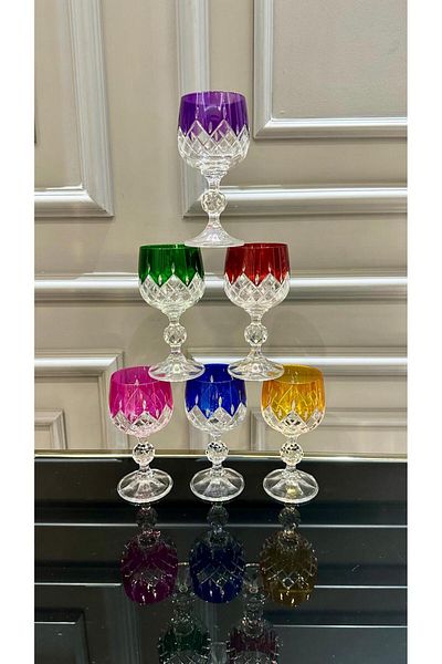 Bohemia Colorful Coffee Side Water Glass