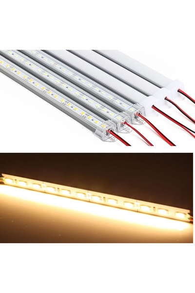 LEDX Digielektro Günışığı Barled Çubuk Led 36 Ledli 5730 Kasalı Opak Buzlu Ka...