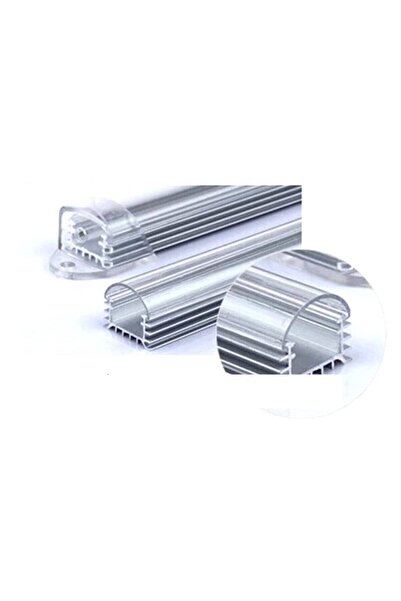 Genel Markalar Digielektro Bar Çubuk Led Kasası 50cm Şeffaf Kapak Boş Kasa 5630 5730 4014