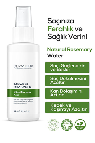 Dermotik Biberiye Suyu Saç Dökülme Karışıtı & Güçlendirici Saç Uzatma Etkili ...