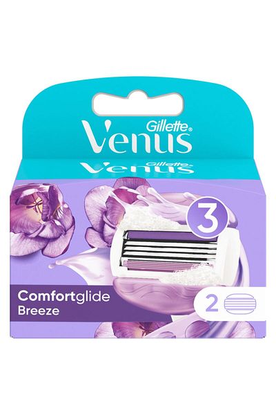 Gillette Venus Comfortglide Breeze 2 Pieces Spare Heads