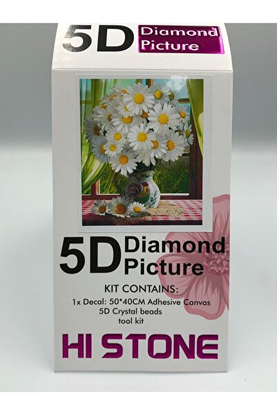 DUCK HOBY 50x40 Boncuklu Taş Mozaik Elmas Goblen Pano Tablo Resim Boncuk Puzzle Dıamond Paıntıng Hı Stone