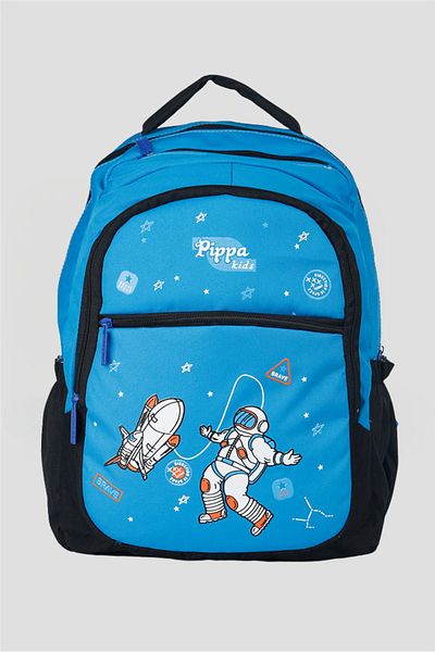 Catwins Set de 2 rucsac albastru pentru școală pentru băieți