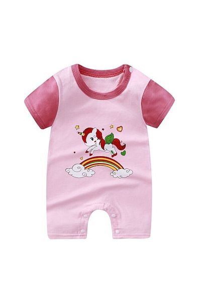 OEM Body pentru bebeluși, roz, unicorn, 1-3 luni