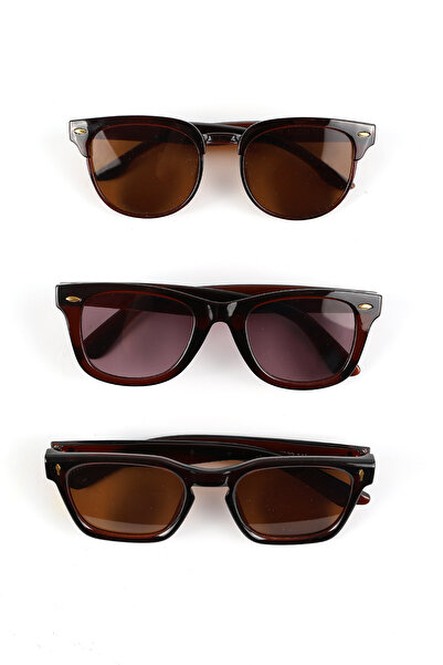 Lozzo 3-Piece Advantage Set Unisex Uv400 Protection Sunglasses