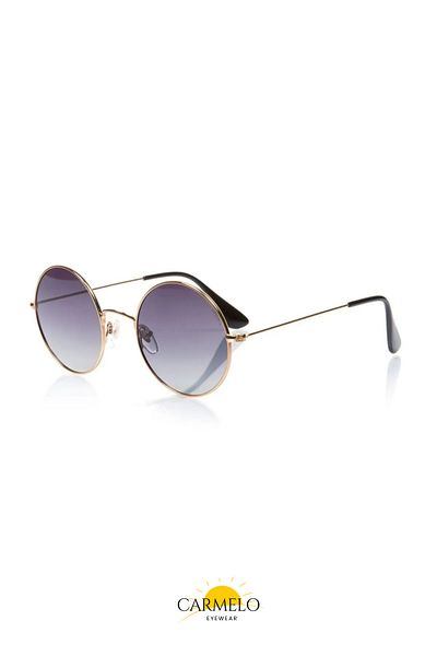 Carmelo Eyewear C01Gk014 Gold Women's Sunglasses