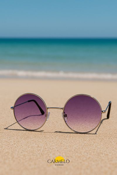 Carmelo Eyewear C01Gk014 Gold Women's Sunglasses
