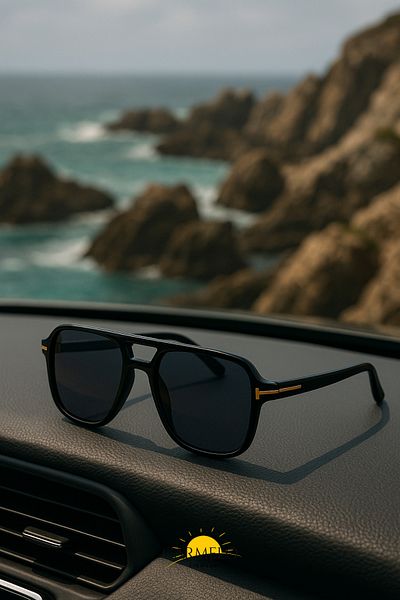 Carmelo Eyewear C01Ge008 Black Men's Sunglasses