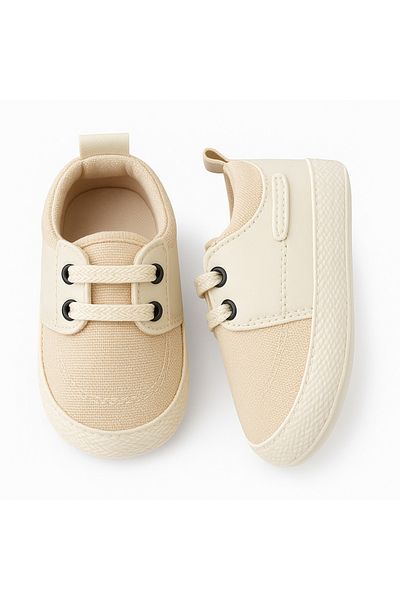 mia mia Beige Color Baby Sports Booties Size 18-19