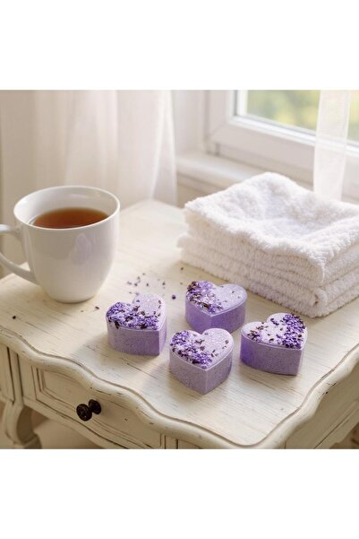 star bathbomb starbomb Lavanta Kalbi Banyo Topu / Küvet ve Jakuzi Topu / Nem ...
