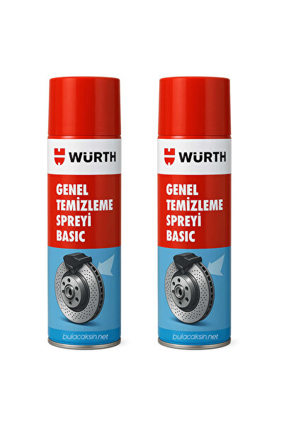 Würth Fren Balata Ve Genel Temizleme Spreyi 2x 500 ml