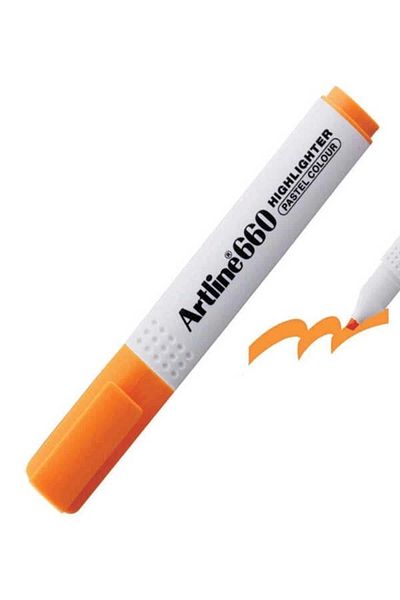 artline Orange Pastel Highlighter Ek-660