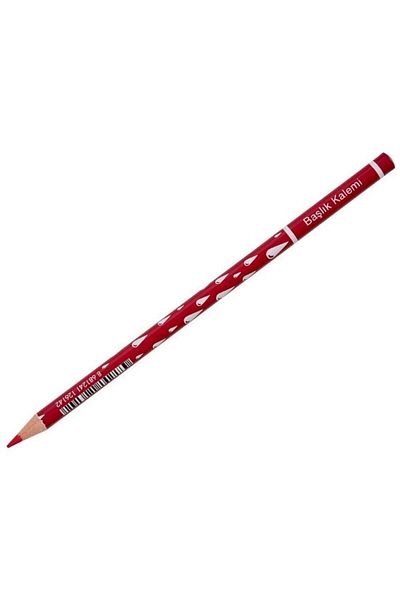 Faber-Castell Yayınları Drop Patterned Red Colored Pencil 1 Piece (1131451000)
