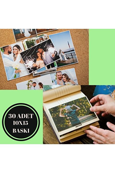 Foto Uysal Kişiye Özel Yüksek Kalite 30 Adet Fotoğraf Baskısı 10x15 Ebat