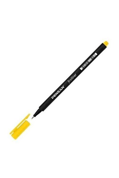 Pensan Yellow 0.4 mm Fineliner Pen