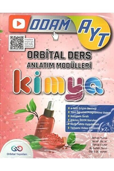 Orbital Yayınları Orbital Yks Ayt Kimya Odam Orbital Ders Anlatım Modülleri