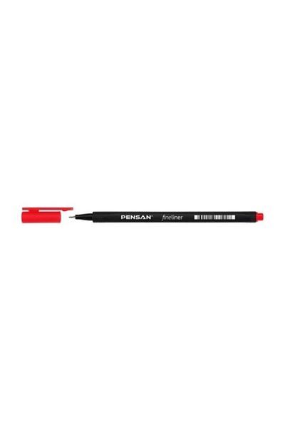 Pensan Fineliner 6500 أحمر Pe6500fl أحمر