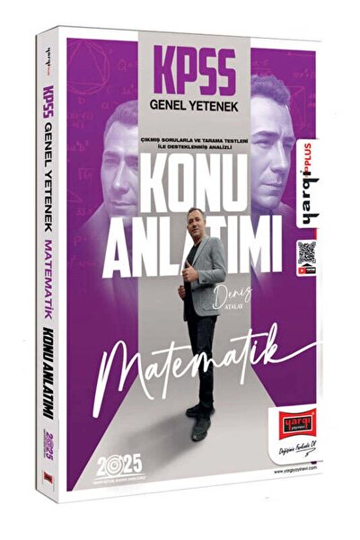 Yargı Yayınları Yargı Yayınları 2025 KPSS Genel Yetenek Matematik Konu Anlatımı