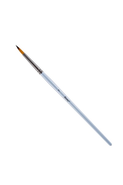 Brons Sentetik Sulu-akrilik Boya Fırçası No:7