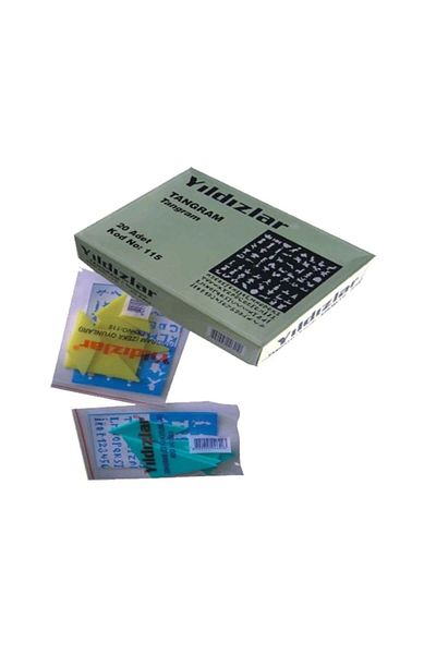 Yıldızlar Yayınları Brand: Stars Stars Tangram Intelligence Game Code:115 Category: Stationery Set
