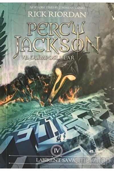 Doğan Egmont Yayıncılık Labirent Savaşı Percy Jackson ve Olimposlular 4