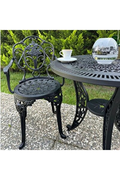 IVF Isparta Model Ferforje Görünümlü Plastik Sandalye 1 ADET