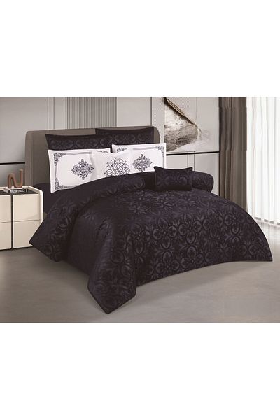 HOURS Delia 8-Piece Summer Jacquard Bedspread Set – Lightweight Luxury & Breathable Comfort