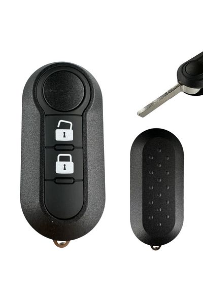 Choice 2 Buttons Good Quality For Fiat 500 Panda Punto Bravo 3 Buttons Car Key Remote Control Shell Blank